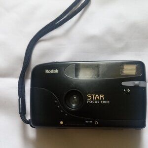 Vintage Kodak Star Focus Free 35 mm Camera Not Tested, For Parts